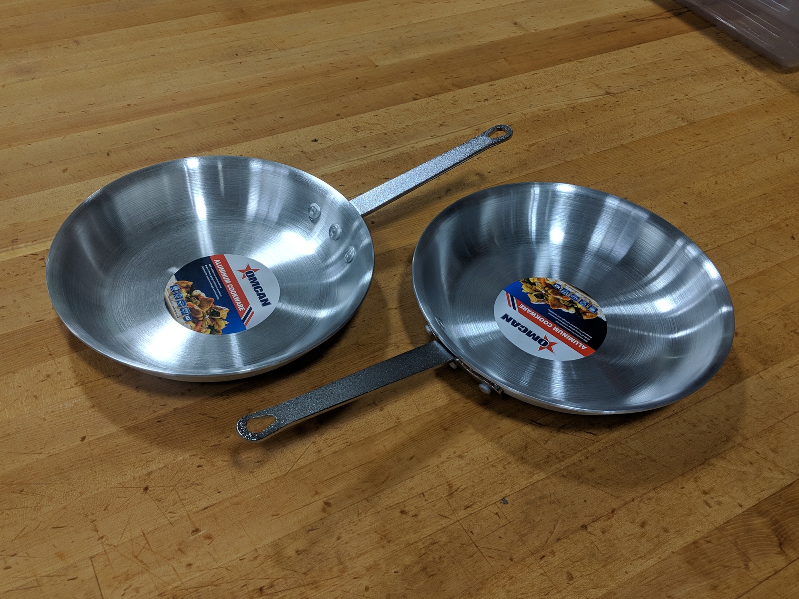 sedona set of 2 aluminum fry pans