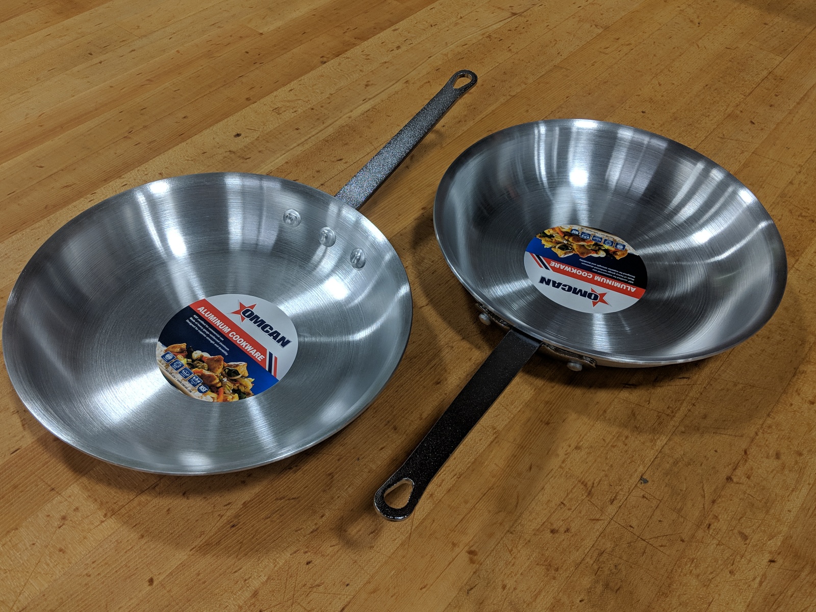 sedona set of 2 aluminum fry pans