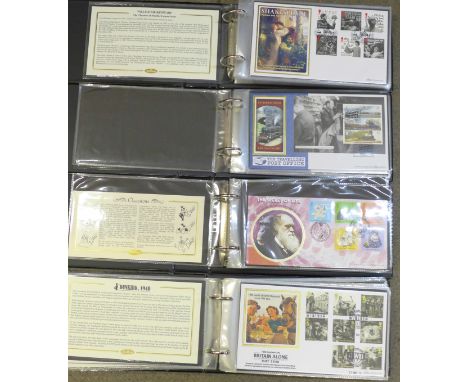 Four albums of Royal Mail First Day Covers (87)