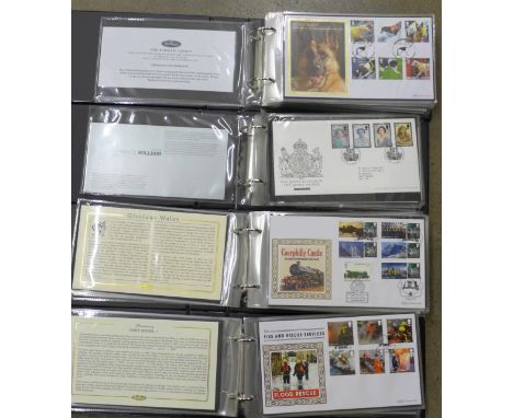 Four albums of Royal Mail First Day Covers (106)