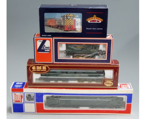 Four various boxed 00 scale locomotives to include Bachmann, Lima, Airfix and various others, examples to include a Bachmann 