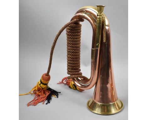 A Military Style Bugle with Tassle 
