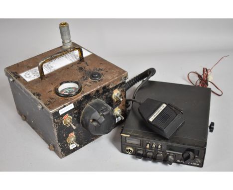 A Vintage Harvard 420M CB Radio Together with a Trailer Pin Wiring Tester 