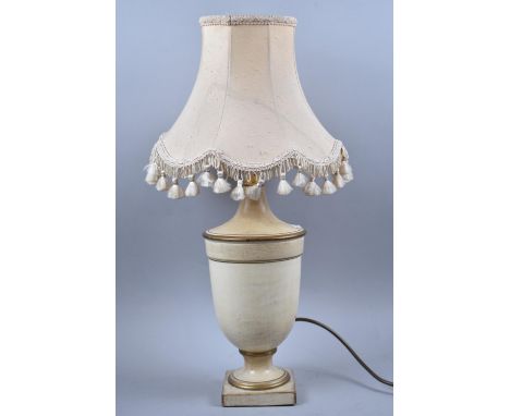 A Modern Vase Shaped Table Lamp with Shade 