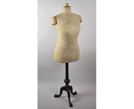 A Vintage Mannequin on Tripod Stand, 150cm high 
