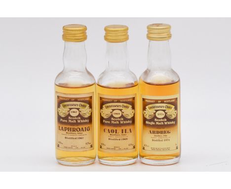 Gordon &amp; MacPhail, Connoisseurs Choice, old label, 1980s bottling: Laphroaig 1967, single Islay malt Scotch whiskyCaol Il