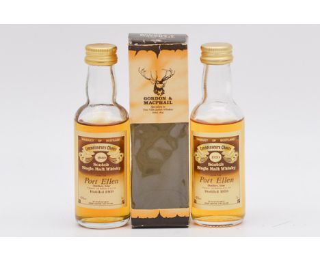 Gordon &amp; MacPhail, Connoisseurs Choice, old label, 1980s bottling Port Ellen 1969, single Islay malt Scotch whiskyPort El