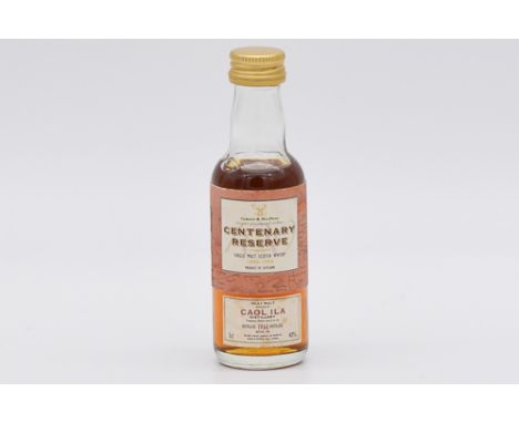 Gordon &amp; MacPhail Centenary Reserve miniature series - Caol Ila 1966, bottled 1995, single Islay malt Scotch whisky, 5cl,
