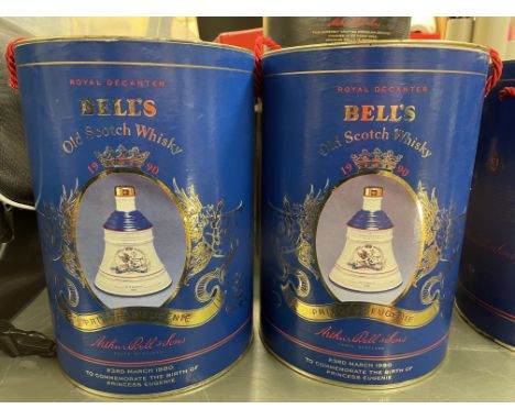 TWO BELLS OLD SCOTCH WHISKY ROYAL DECANTERS - PRINCESS EUGENIE