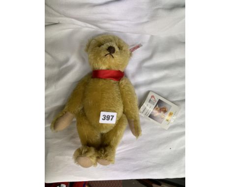 STEIFF 100 YEAR COMMEMORATIVE TEDDY BEAR