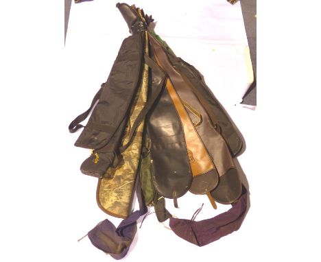 Four fishing rod bags. UK P&P Group 2 (£20+VAT for the first lot and £4+VAT  for subsequent lots)