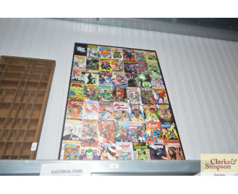 A Super Hero print 
