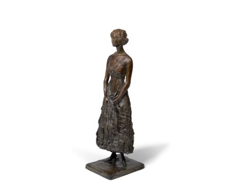 A Bronze portrait of Ruth Raymond CarhartPavel Troubetskoy (1866-1938), cast at Roman Bronze Works, New York, 1919realistical