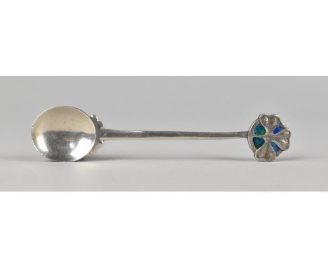 Rex Silver (attributed) for Liberty &amp; Co., An Edwardian Silver Spoon by William Hair Haseler the Oval Bowl with Bracketed