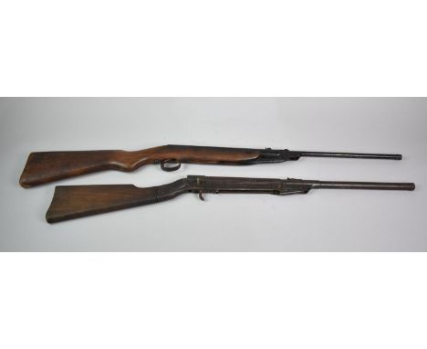 Two Vintage .177 Air Rifles, Both In Need of Repair and Restoration