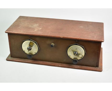 A Vintage Mahogany Cased Melody Maker Radio, 58cms Wide