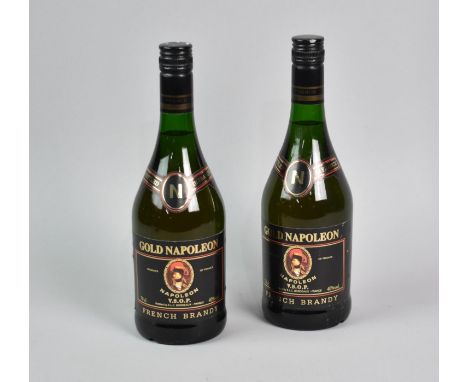 Two Bottles of Napoleon French Brandy