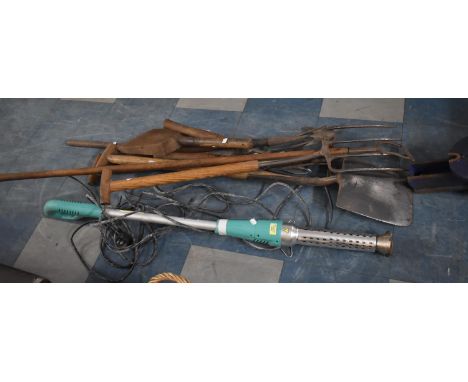 A Collection of Various Garden Tools