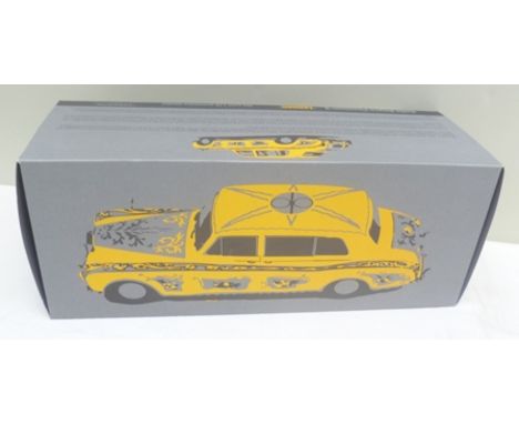 A PARAGON DIE-CAST MODEL OF A ROLLS ROYCE PHANTOM V "Lennon" psychedelic livery, scale 1:18 in ovb 