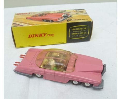 DINKY TOYS DIE-CAST MODEL NO.100 LADY PENELOPE'S FAB1 in OVB 