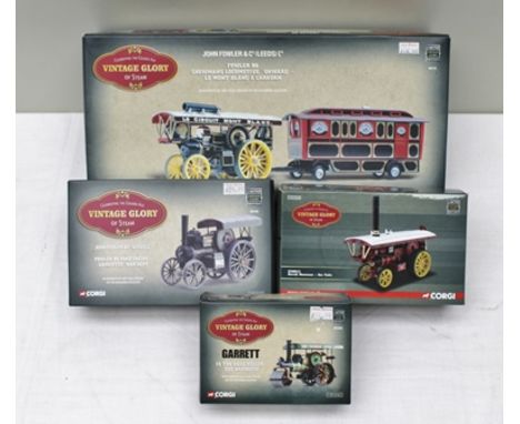 CORGI VINTAGE GLORY OF STEAM LIMITED EDITION DIE-CAST VEHICLES including; 80109 John Fowler and Co. Leeds Ltd. Fowler BG Road