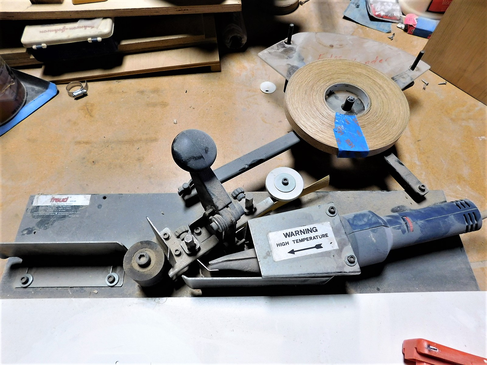 FREUD EDGE BANDING SYSTEM, MODEL EB100, TEMP. RANGE 2001100 DEGREES