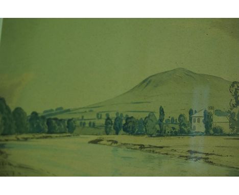 Mixed Lot of Pictures, to include a watercolour signed Alexander, Victorian portrait etc