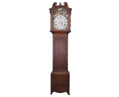 Peter Kier, Falkirk, early 19th century Scottish longcase clock Peter Kier, Falkirk, early 19th century Scottish longcase clo