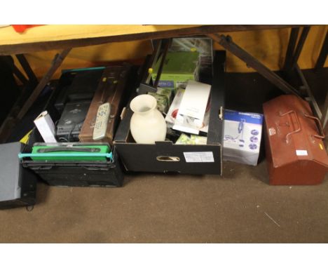 A QUANTITY OF ASSORTED TOOLS, ELECTRICALS, ETC
