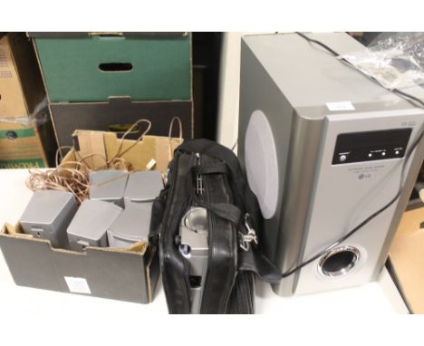 AN LG SURROUND SOUND SYSTEM