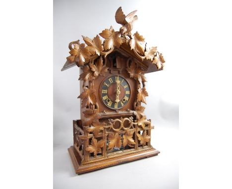 Black Forest Cuckoo clock with wall bracket  .   