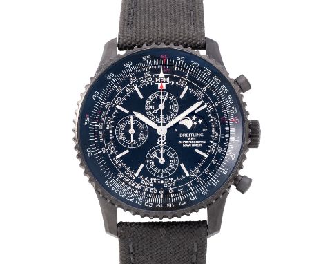 BREITLING Navitimer 48 "1461" limitierter Chronograph mit 4-Jahreskalender, Ref. M1938022. Full Set 2015. Edelstahl/PVD besch