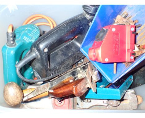 Box of mixed tools