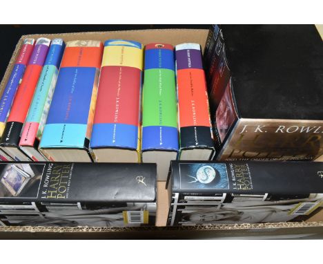 ROWLING; J.K. A Collection of Harry Potter titles comprising a complete run of the first seven titles in the series published