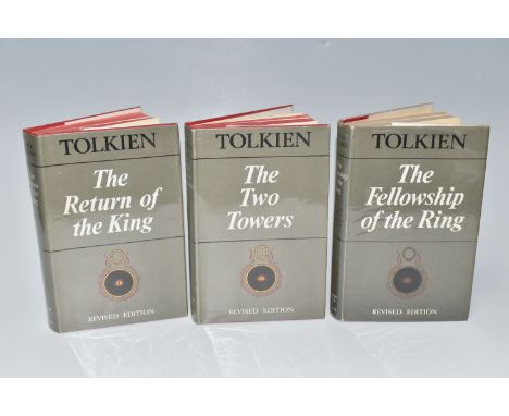 TOLKIEN; J.R.R. The Lord Of The Rings in three volumes, Revised Editions, The Fellowship Of The Ring 2nd Edition 4th Impressi