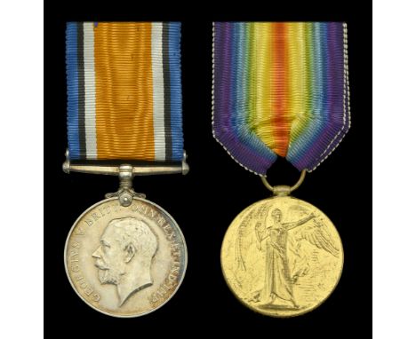 Pair: Nora K. Valentine, Voluntary Aid Detachment  British War and Victory Medals (N. K. Valentine. V.A.D.) extremely fine (2