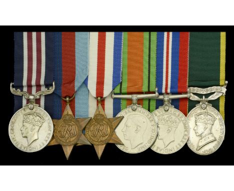 A good Second War North-West Europe operations M.M. group of six awarded to Sergeant J. T. McLaren, King’s Own Scottish Borde