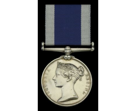 Royal Navy L.S. & G.C., V.R., narrow suspension (W. C. Oliver, E.R.A. 2nd Cl. H.M.S. Blake.) impressed naming, very fine £80-