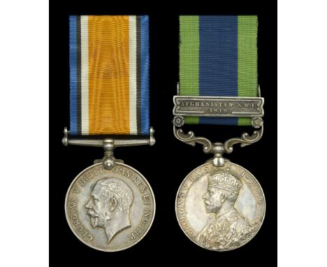 Pair: Private J. F. C. Eaton, Kent Cyclist Battalion, later Royal West Kent Regiment  British War Medal 1914-20 (G-27106 Pte.