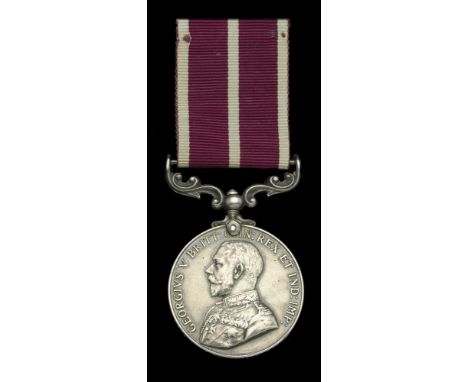 A Great War ‘Western Front’ M.S.M. awarded to Sergeant C. Humphreys, one of the original cohort of the 4th Battalion, “The Ma