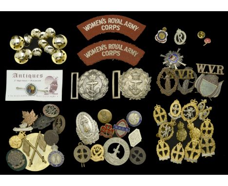 Miscellaneous Women’s Services Insignia. A good selection of insignia to the Women’s Services including, Victorian Royal Nava