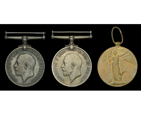 British War Medal 1914-20 (2) (6162 A. Cpl. I. C. Plaskett. 1-Can. Inf.; 931117 Pte. A. F. McRae. 2-C.M.R.); together with Vi