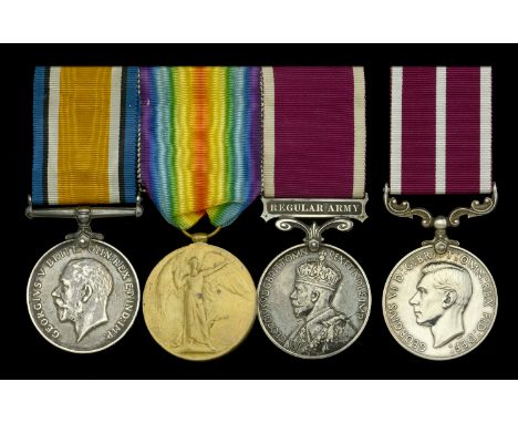 Four: Warrant Officer Class I R. J. Newson, Royal Artillery  British War and Victory Medals (110728 Dvr R. J. Newson. R.A.); 