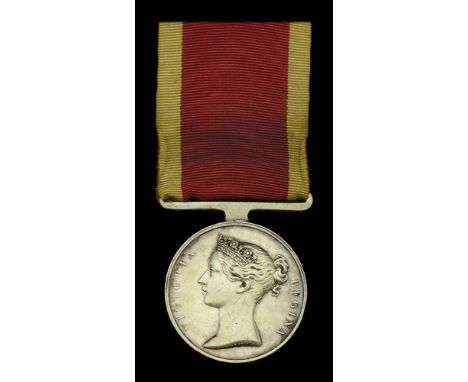 China 1842 (Joseph White, H.M.S. Cornwallis.) original straight bar suspension, very fine £500-£700  ---  Robert Murray serve