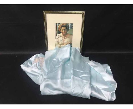 SIGNED MOLLIE SUGDEN PICTUREtogether with a housecoat, authenticated as the one she wore in the T.V show 'Are You Being Serve