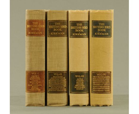 A four volume set of Kirkman's British Birds, published T C and E C Jack, 1911 first edition.