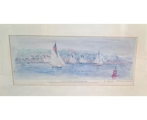 COCKELL, Malcolm, Falmouth Working Boats of Flushing, Signed Limited Edition Print 77/500