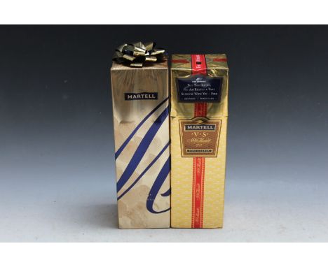 TWO 'GIFT' BOX PACKAGING OF MARTELL V.S. COGNAC 