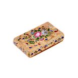 J.F. BAUTTE & CIE, GENEVA, A POLYCHROME ENAMEL SNUFF BOX, CIRCA 1826-1850
