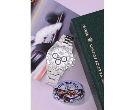 ROLEX, OYSTER PERPETUAL 'ZENITH' DAYTONA, REF. 16520A STAINLESS STEEL CHRONOGRAPH BRACELET WATCH, NO. A766039, CIRCA 1999Move